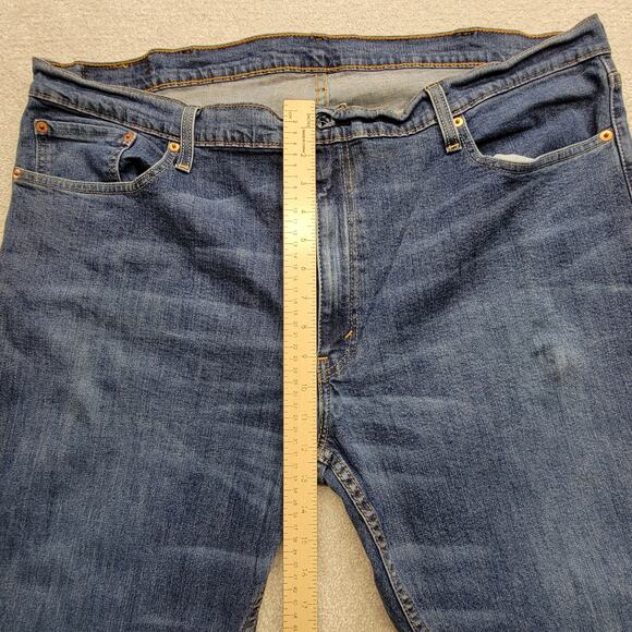 Levi Strauss 559 Men’s 42x29 Relaxed Straight Stretch Jeans Medium Wash Flex - Picture 5 of 10